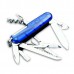 1.3713.T2 Нож Victorinox Huntsman полупрозрачный синий