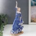 Фарфоровая статуэтка Танцующая девушка в голубом платье