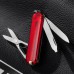 0.6223.T Нож Victorinox Сlassic красный полупрозрачный