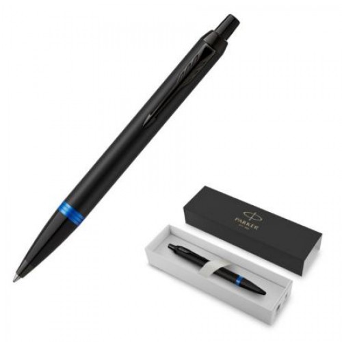 Шариковая ручка Parker IM Vibrant Rings Flame Blue 2172941