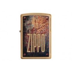 Zippo 29879 Rusty Plate Design